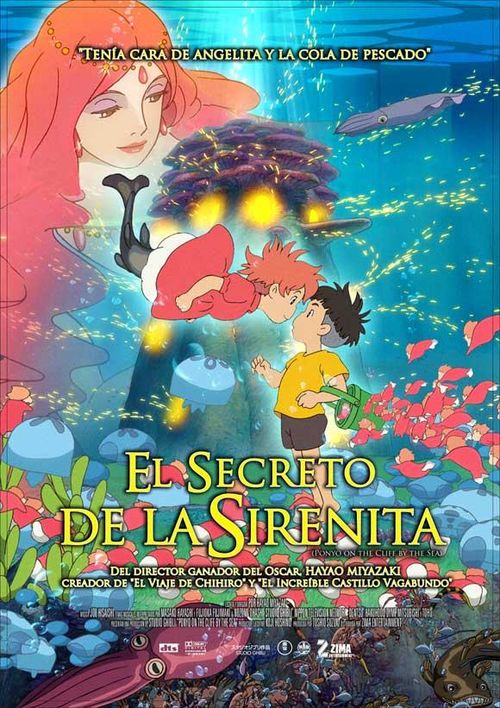 Affiche Ponyo sur la falaise Affiche Ponyo sur la falaise